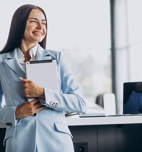 Mujer profesional en oficina